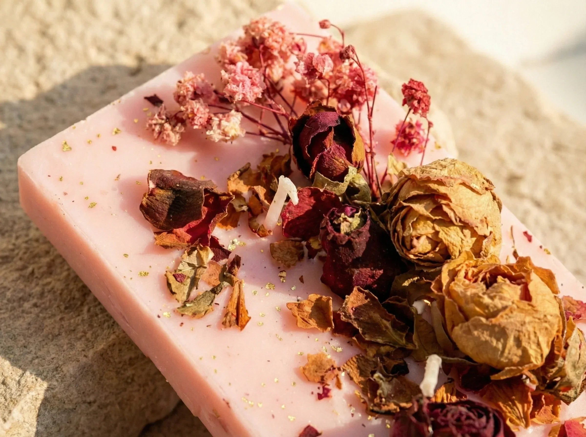 Bougie de Protection Rose & Sauge - Alchimie Sacrée - Essences Agape 87486272