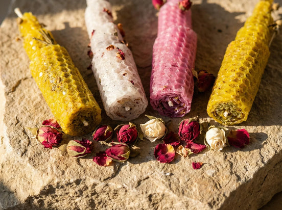 Bougie de Protection Rose blanche - Amour & Harmonie - Essences Agape 42593509