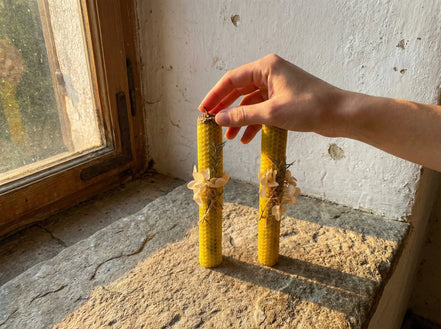 Bougie de Protection Sauge & Ambre - Clarté & Purification - Essences Agape 78694270