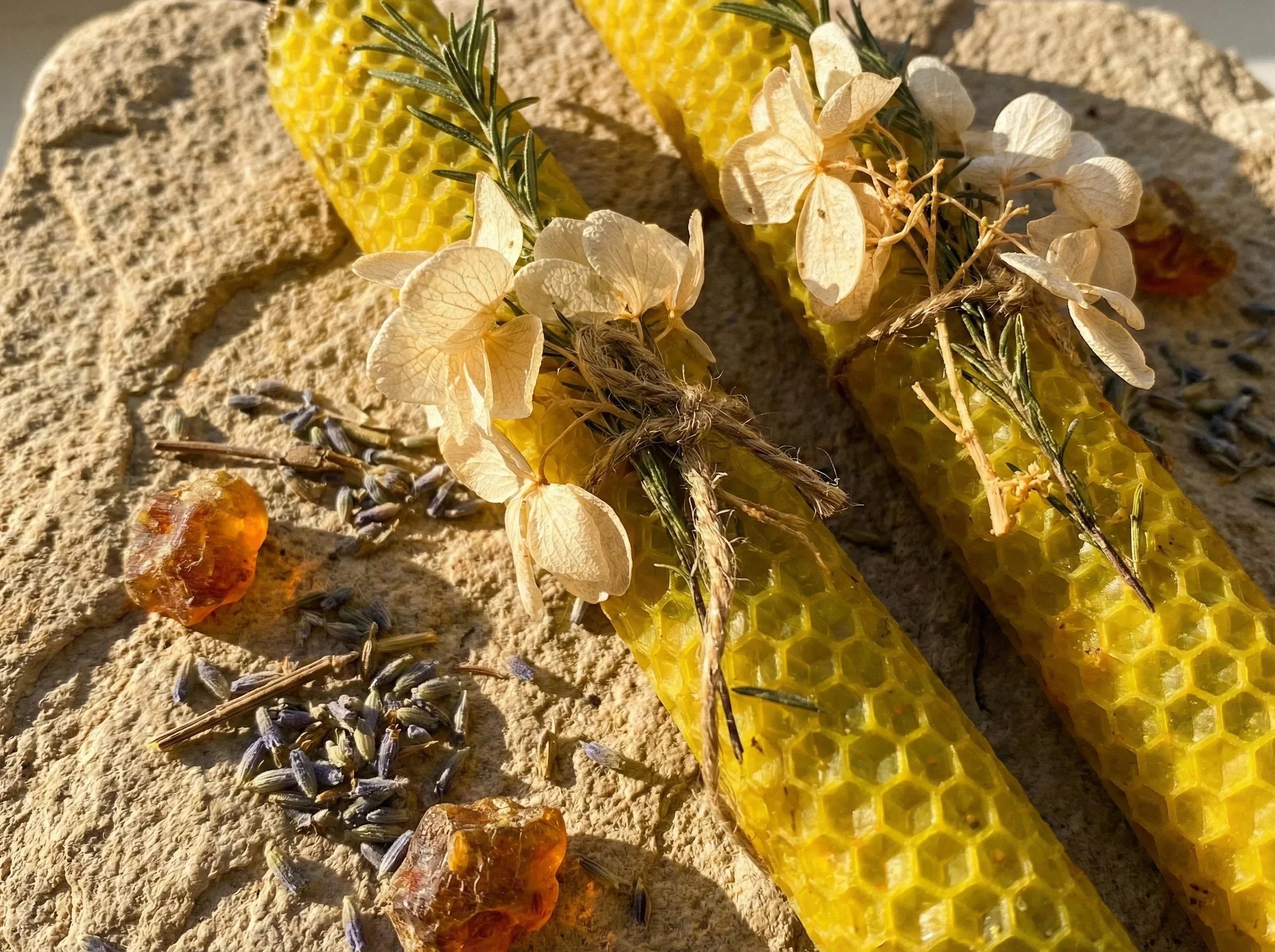 Bougie de Protection Sauge & Ambre - Clarté & Purification - Essences Agape 2157071