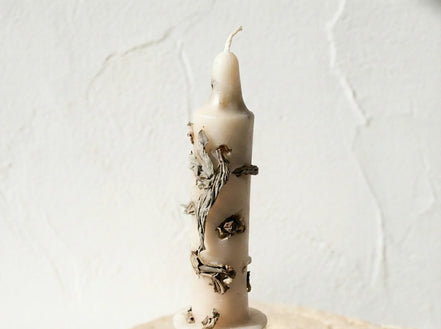 Bougie de Protection Sauge & Musc - Clarté & Purification - Essences Agape 36691826