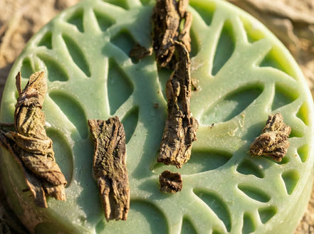 Bougie de Protection Sauge & Musc - Clarté Vibratoire - Essences Agape 6756381