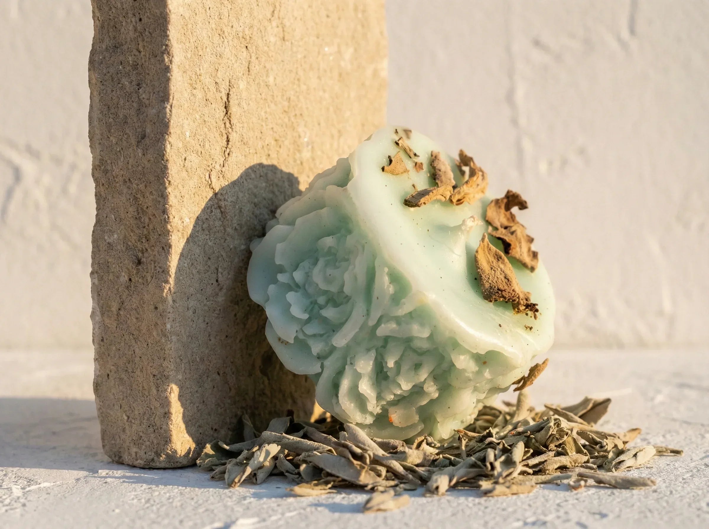 Bougie de Protection Sauge Purifiante - Nettoyage Énergétique - Essences Agape 79549681