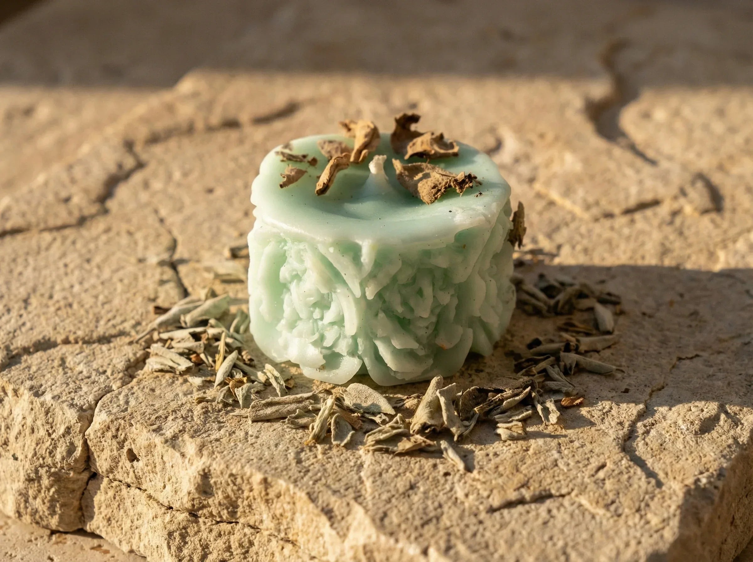 Bougie de Protection Sauge Purifiante - Nettoyage Énergétique - Essences Agape 247300