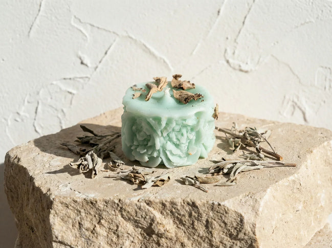 Bougie de Protection Sauge Purifiante - Nettoyage Énergétique - Essences Agape 17478980