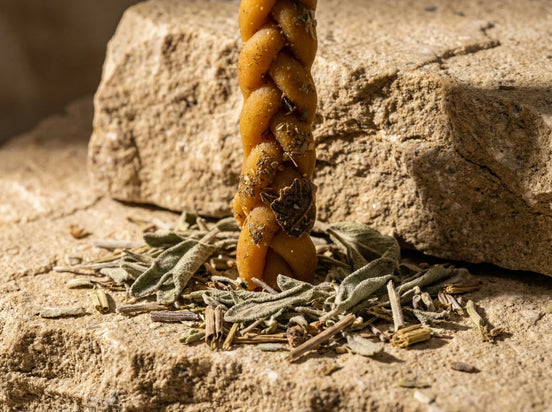 Bougie de Protection Sauge Purifiante - Rituel de Nettoyage - Essences Agape 91817968