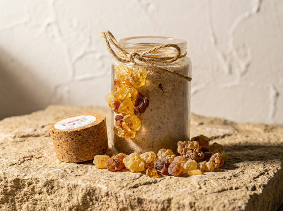 Bougie de sable Myrrhe & Gomme Arabique - Sagesse & Protection - Essences Agape 86303560