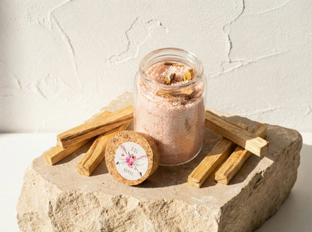 Bougie de sable Palo Santo - Ancrage Profond & Spiritualité - Essences Agape 11296494