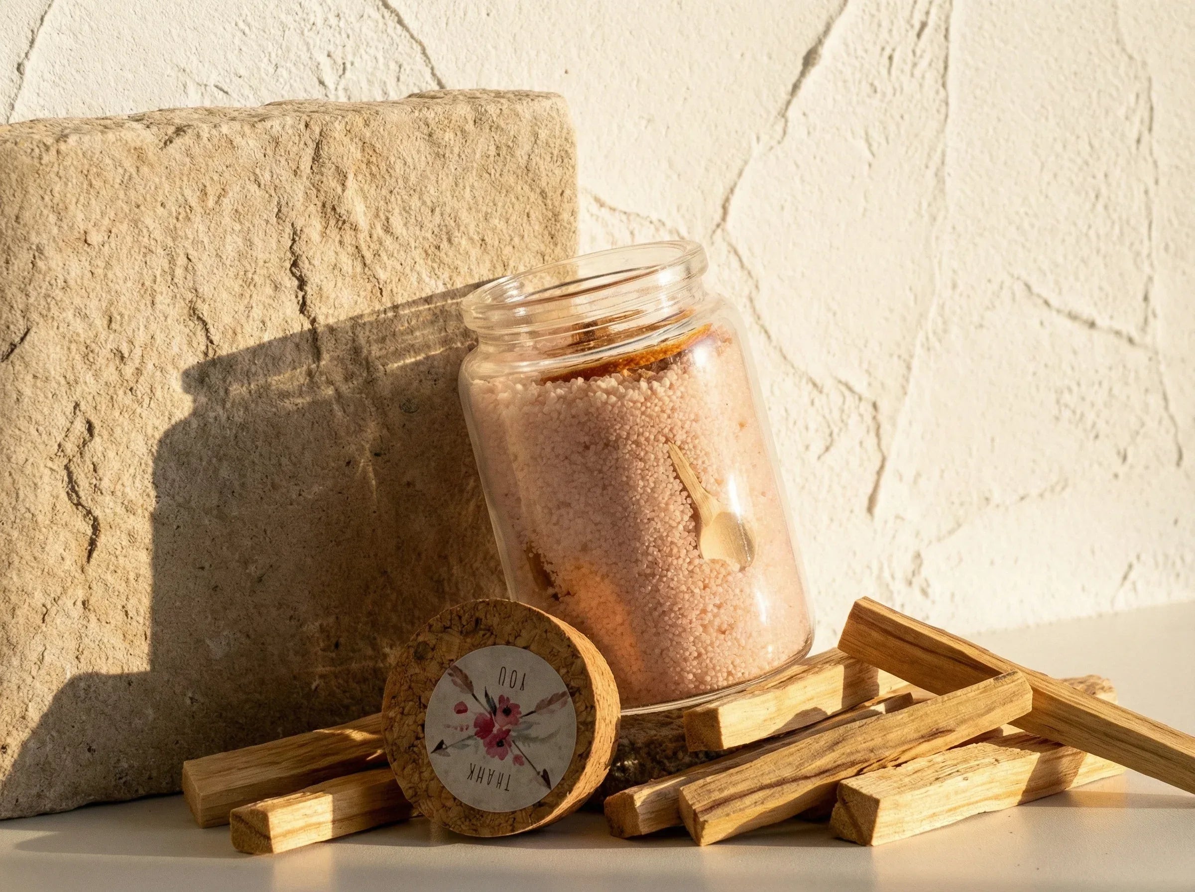 Bougie de sable Palo Santo - Ancrage Profond & Spiritualité - Essences Agape 81932580