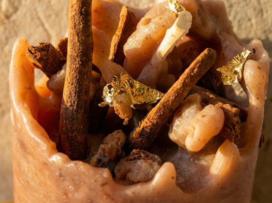 Bougie naturelle Palo Santo & Myrrhe - Purification & Ancrage - Essences Agape 44491337