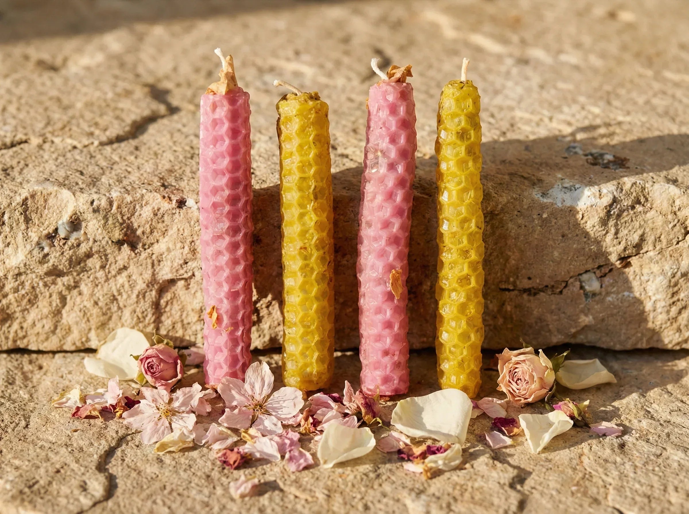 Bougies Artisanales Cerisier & Rose - Tendresse & Éclat Sacré - Essences Agape 41321037