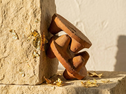 Brûleur Terre Cuite Tripode - Stabilité, Tradition Ancestrale Or - Essences Agape 11299705