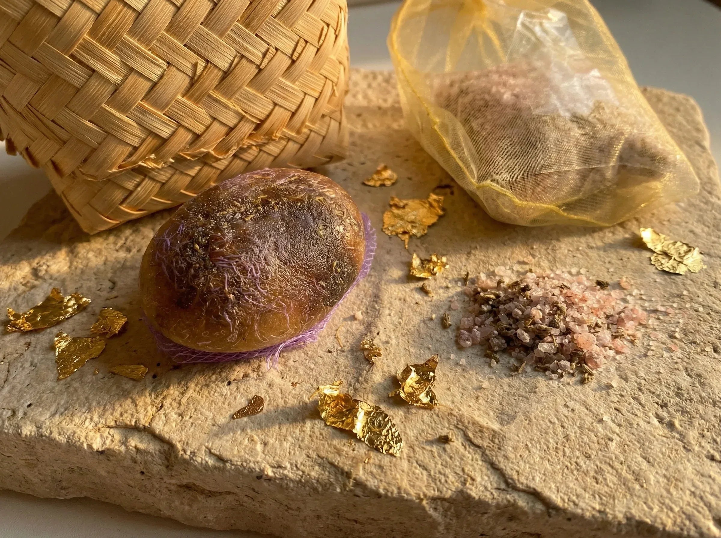 Coffret Bain Lavande et Amande - Harmonie Intérieure et Paix - Essences Agape 59741268