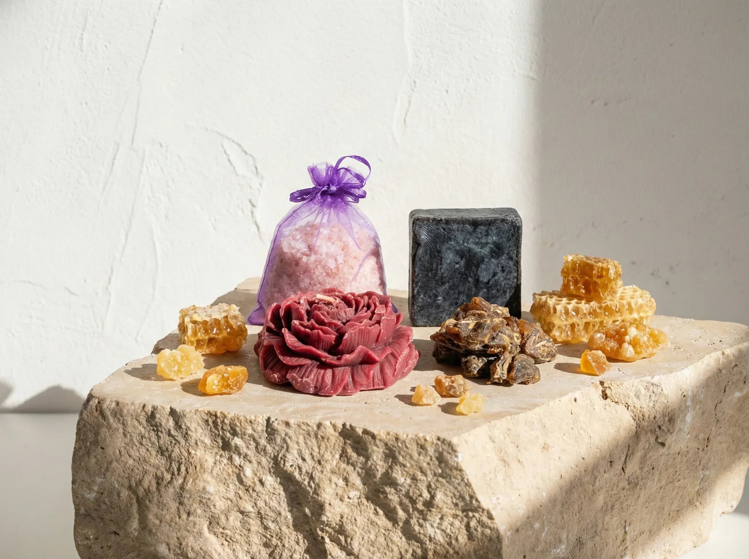 Coffret Cadeau Cacao & Sauge - Rituel d'Ancrage Sacré - Essences Agape 8692428