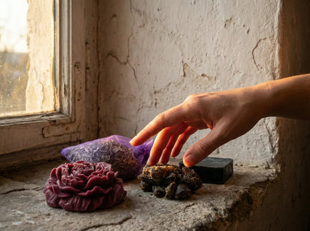 Coffret Cadeau Cacao & Sauge - Rituel d'Ancrage Sacré - Essences Agape 51231477