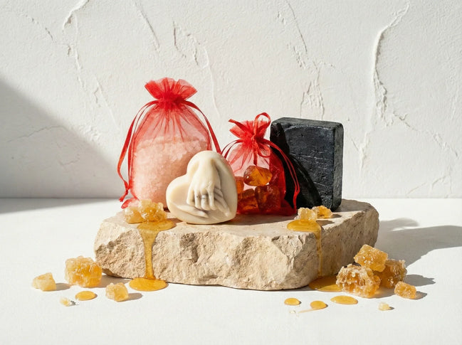 Coffret Cadeau Lait de Chamelle & Oud - Voyage Sensoriel - Essences Agape 21931582