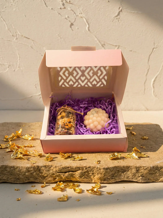 Coffret Hibiscus & Bergamote - Éclat & Énergie Spirituelle - Essences Agape 85507798