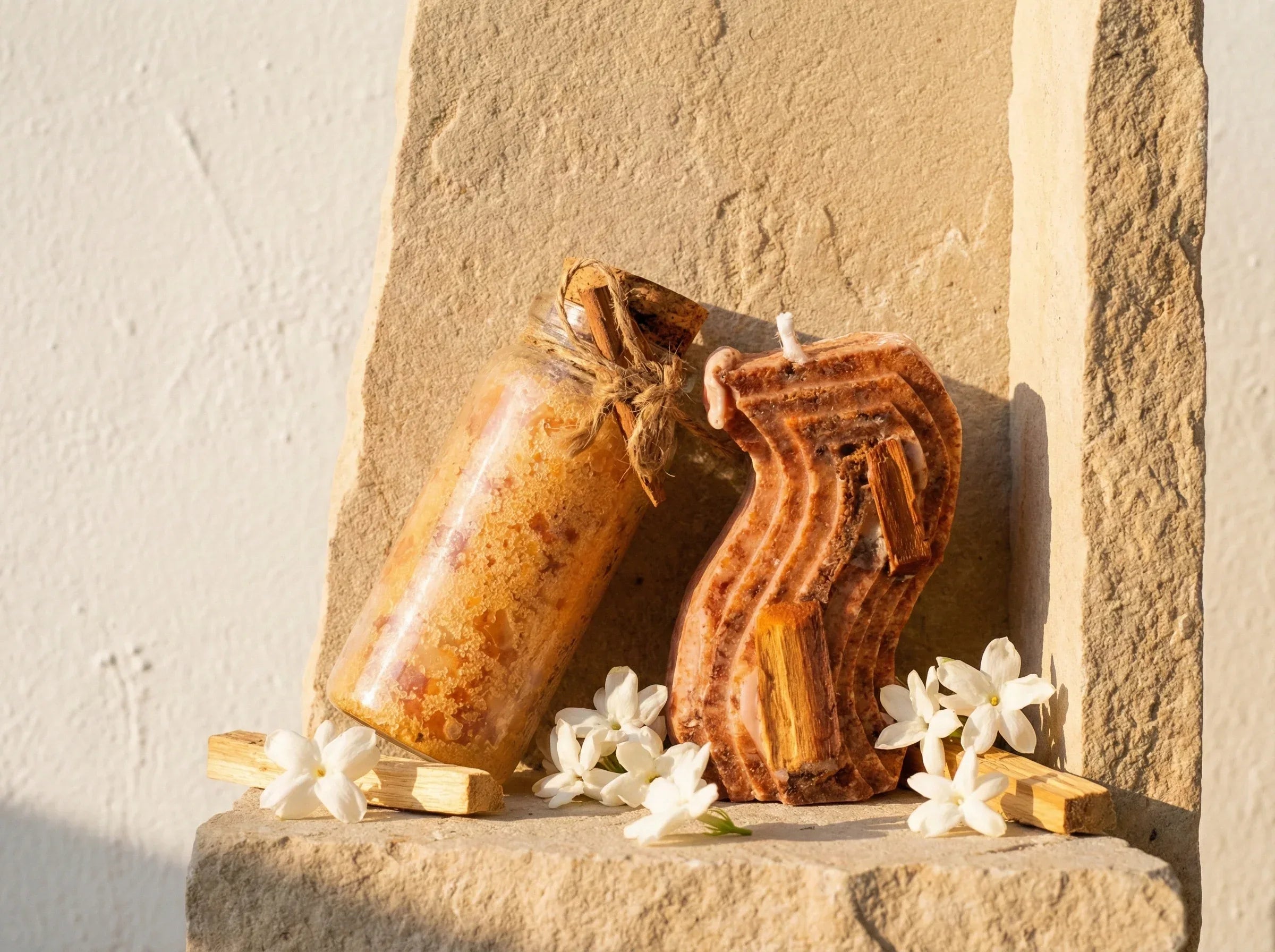 Coffret Rituel Palo Santo & Jasmin - Purification Divine - Essences Agape 56328437