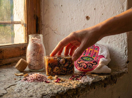 Coffret Rose & Main de Fatima - Harmonie & Protection - Essences Agape 15535970