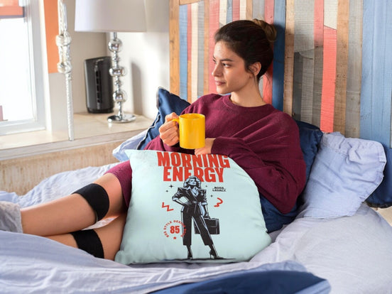 Coussin entrepreneur, girl power, coussin salon canapé, méditation - Essences Agape 25284078