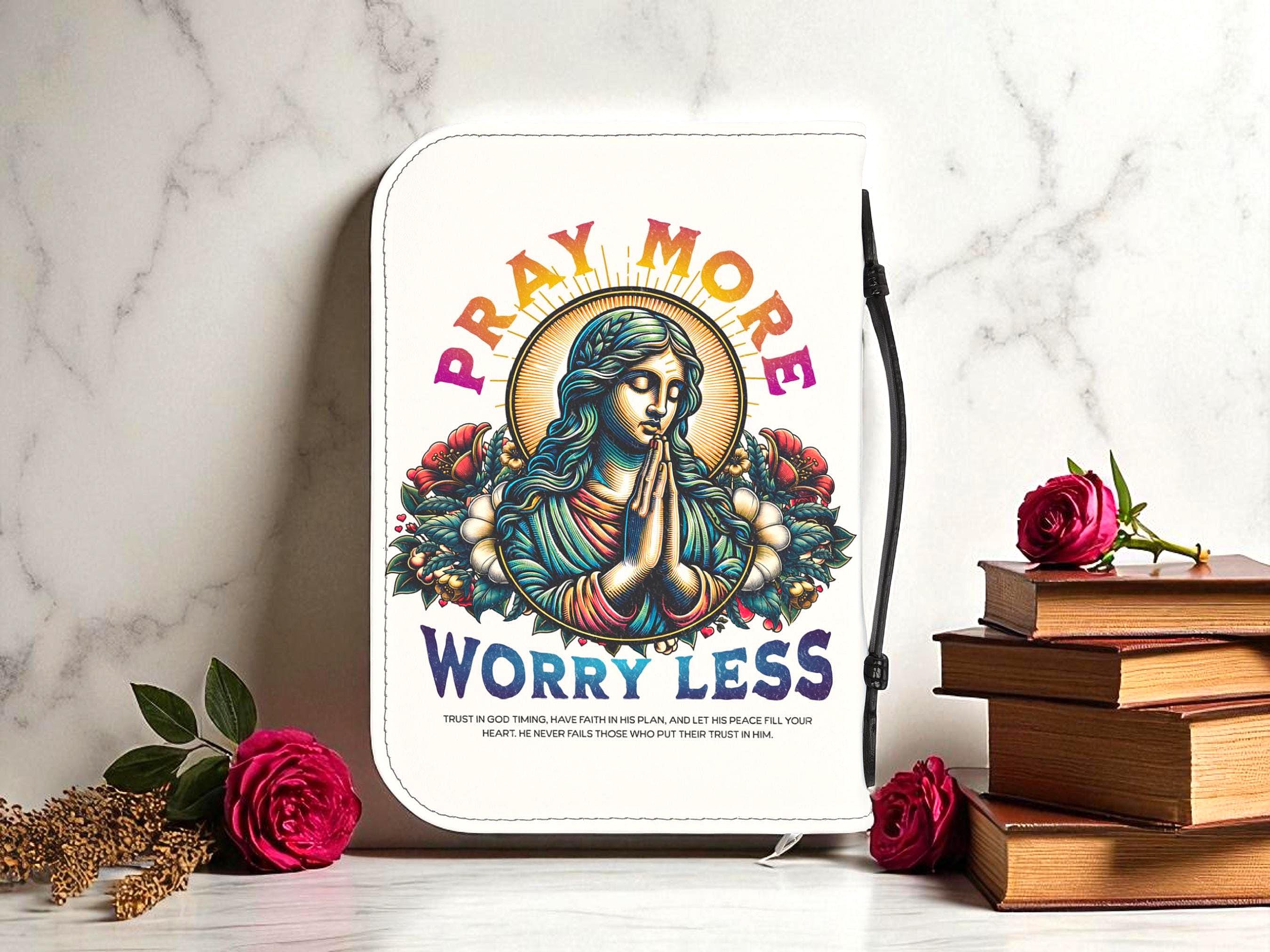 Couverture de Bible chrétienne personnalisée, étui louange et prière - Essences Agape 45414848