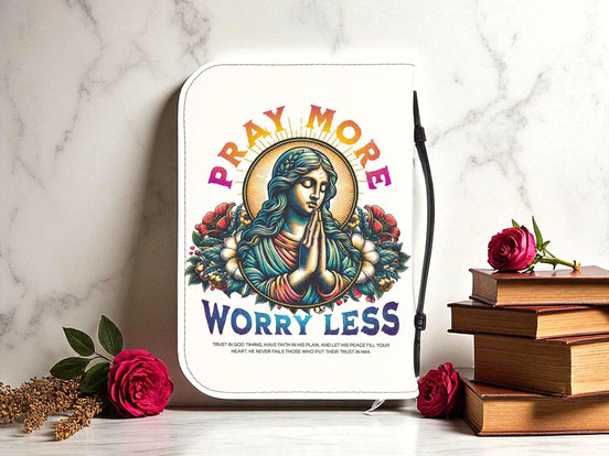 Couverture de Bible chrétienne personnalisée, étui louange et prière - Essences Agape 45414848