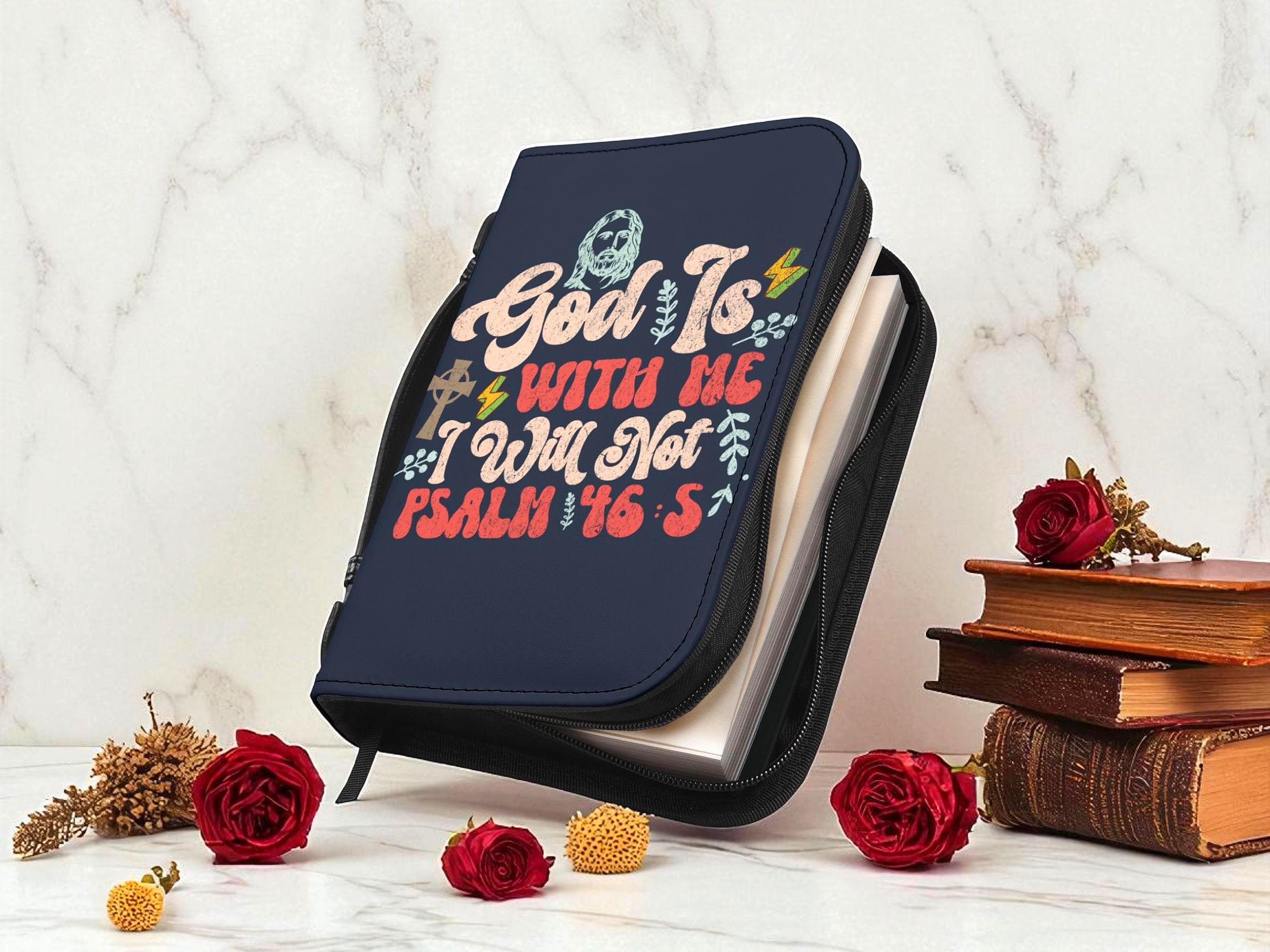 Couverture de Bible chrétienne personnalisée, étui prière jésus, sacré - Essences Agape 62055440