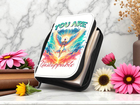 Couverture de Bible chrétienne , étui personnalisée livre religieux - Essences Agape 89117616