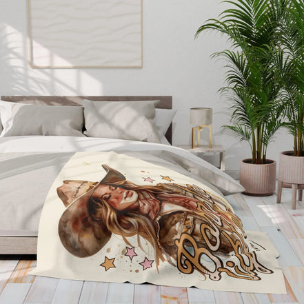 Couverture polaire chaude féminisme, plaid salon canapé imprimé - Essences Agape 45317725