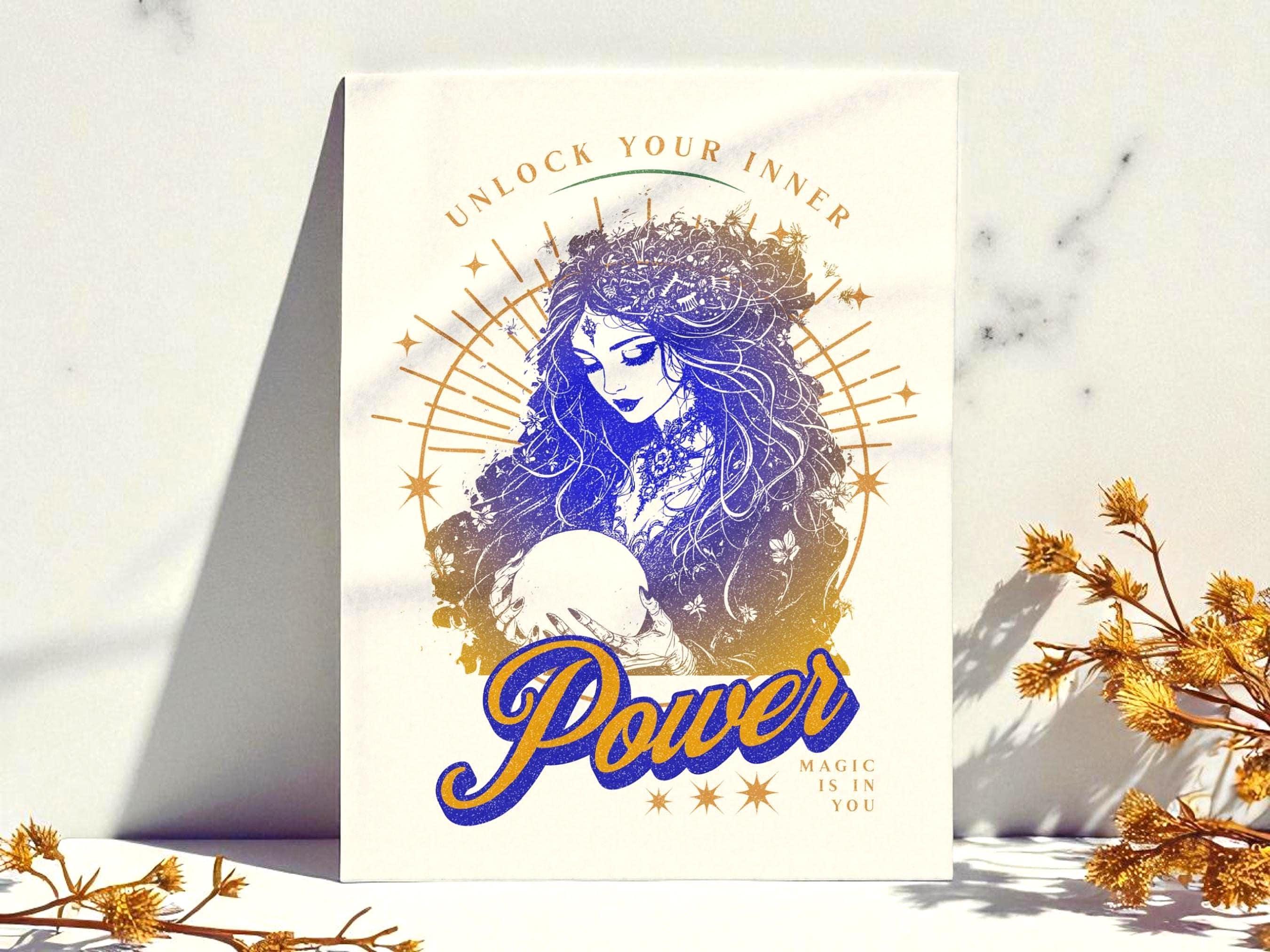 Couverture polaire chaude, sorcière magie, plaid décoratif salon - Essences Agape 74041796