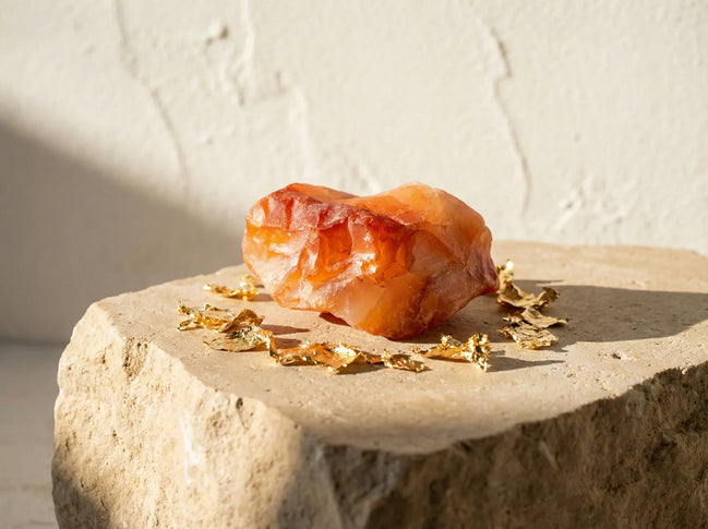 Cristaux et minéraux Cornaline Brute - Feu Sacré & Vitalité & Force - Essences Agape 18719904