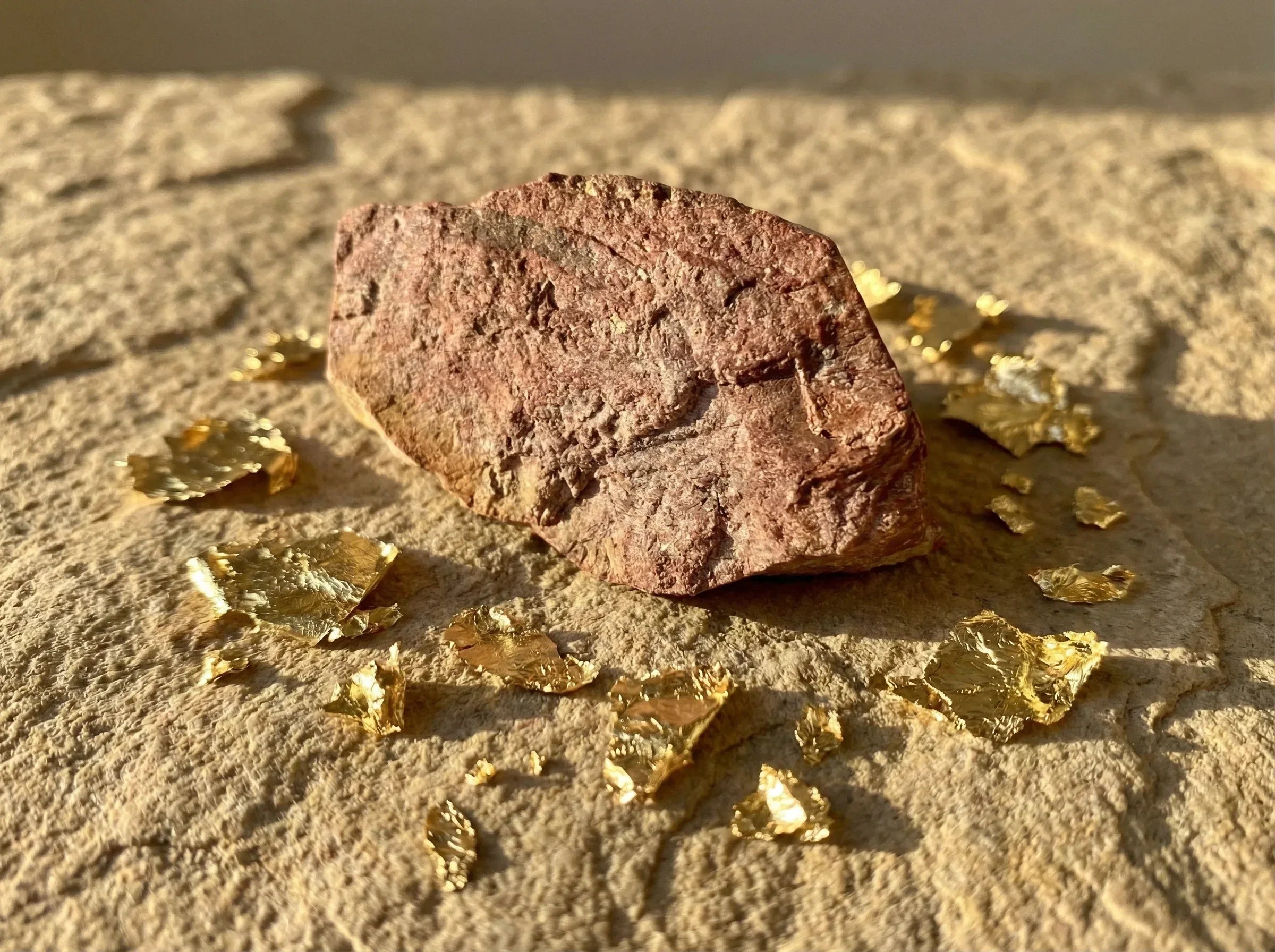 Cristaux et minéraux Jaspe Rouge Brut - Force & Enracinement Vital - Essences Agape 52004985