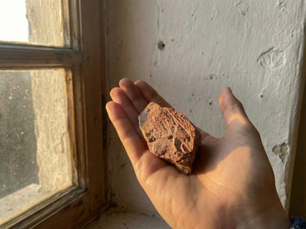 Cristaux et minéraux Jaspe Rouge Brut - Force & Enracinement Vital - Essences Agape 92471143