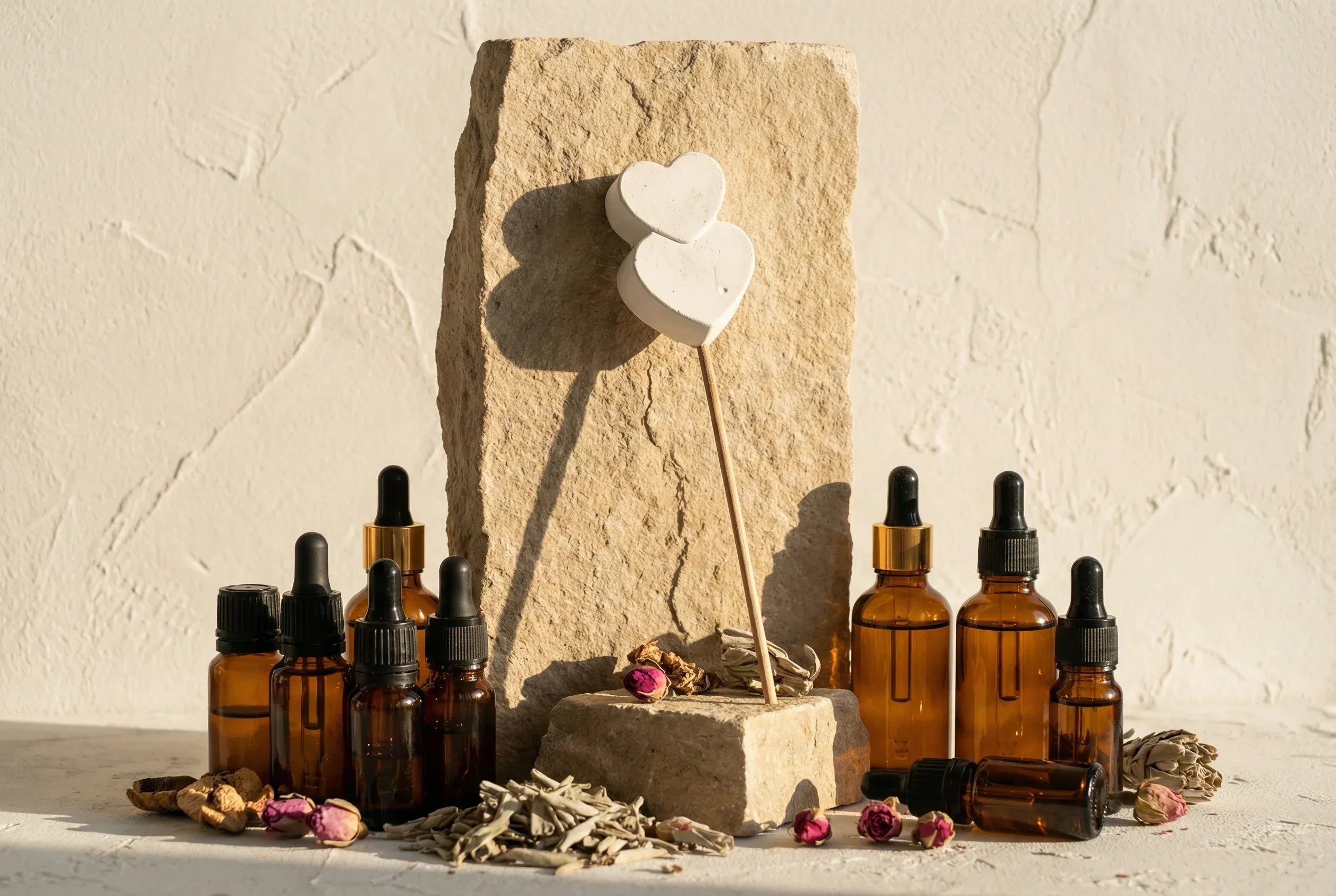 Diffuseur artisanal Gypse & Sable - Sérénité & Diffusion Sacrée - Essences Agape 91895720