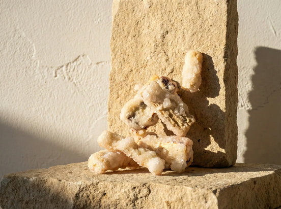 Encens Bakhoor Doukhoun Blanc & Santal - Douceur et Zenitude Absolue - Essences Agape 91782947