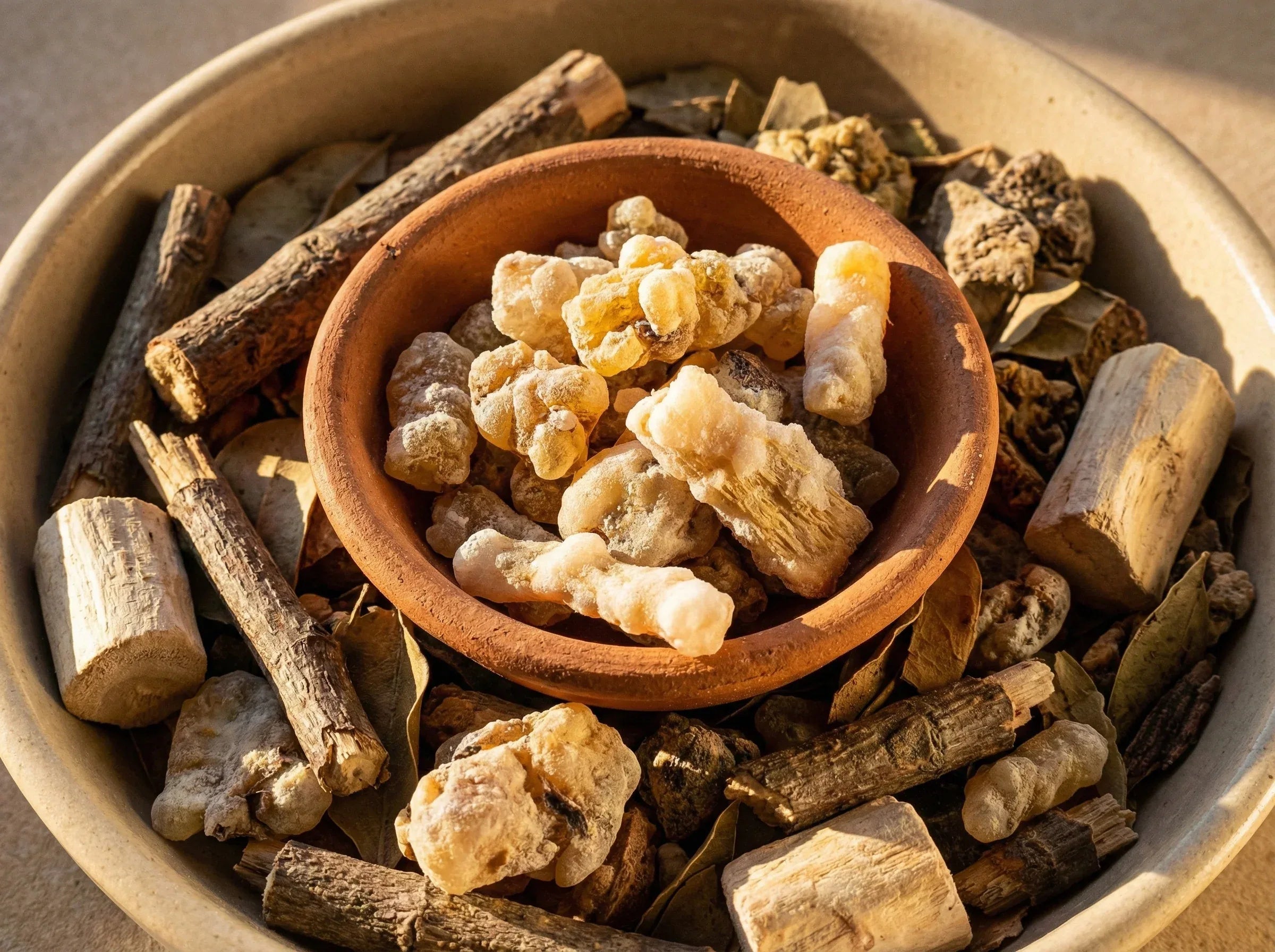 Encens Bakhoor Doukhoun Blanc & Santal - Douceur et Zenitude Absolue - Essences Agape 79761618