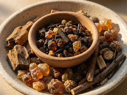 Encens Bakhoor Doukhoun Royal Oud & Louban - Ancrage Sacré et Paix - Essences Agape 25141713