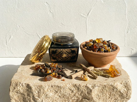 Encens Bakhoor Doukhoun Royal Oud & Louban - Ancrage Sacré et Paix - Essences Agape 21208220