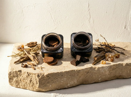 Encens Bakhoor Doukhoun lot Oud & Louban - Ancrage et Protection Or - Essences Agape 58210226