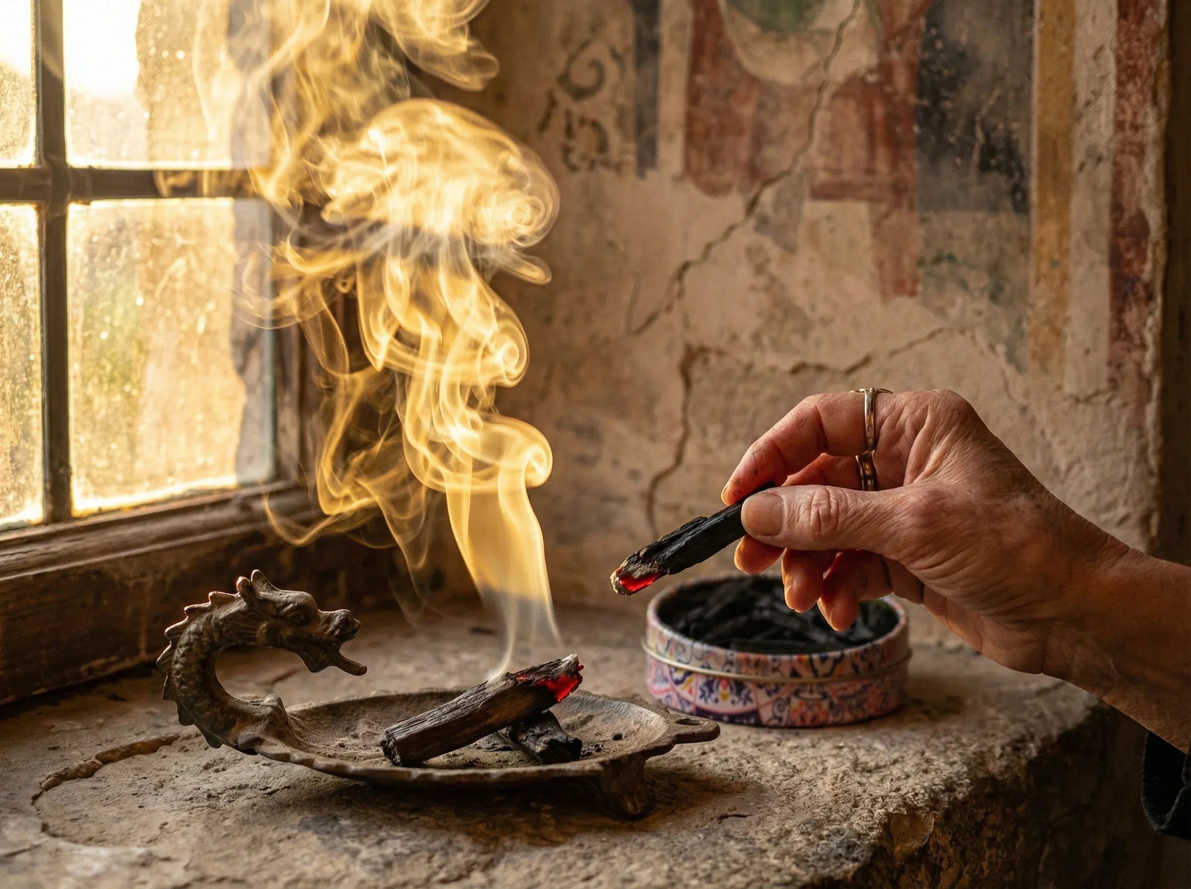 Encens Rituel Oud Imprégné - Charisme & Profondeur Sacrée & Force - Essences Agape 43764769