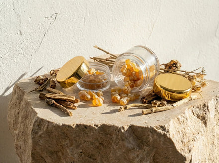 Encens Sacrés Louban Premium - Méditation & Connexion Or & Lumière - Essences Agape 70898991