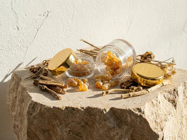 Encens Sacrés Louban Premium - Méditation & Connexion Or & Lumière - Essences Agape 70898991