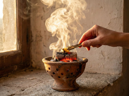 Encens Sacrés Louban Premium - Méditation & Connexion Or & Lumière - Essences Agape 24668105