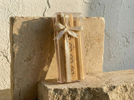 Encens Sacrés Palo Santo Voyage - Sérénité Nomade & Bois Pur & Or - Essences Agape 21527431