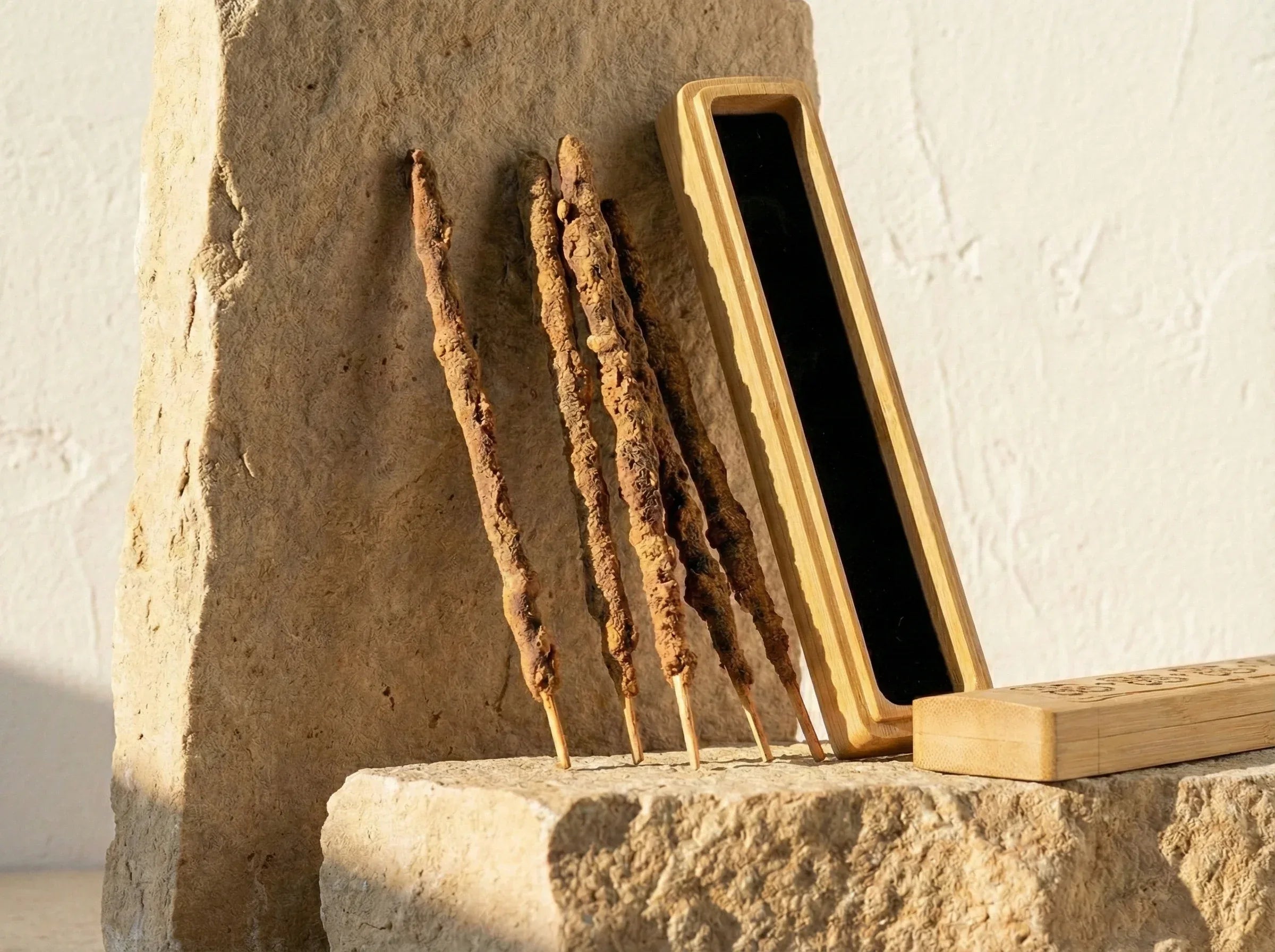 Encens Sacrés Palo Santo Voyage - Sérénité Nomade & Bois Pur & Or - Essences Agape 40240455