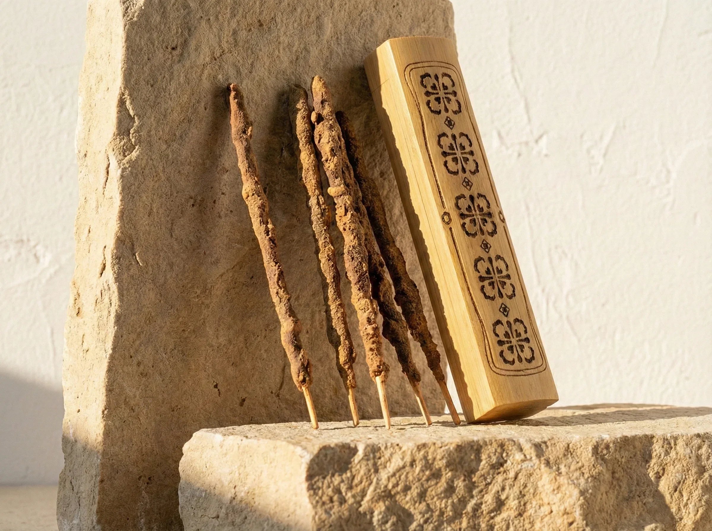 Encens Sacrés Palo Santo Voyage - Sérénité Nomade & Bois Pur & Or - Essences Agape 80418806