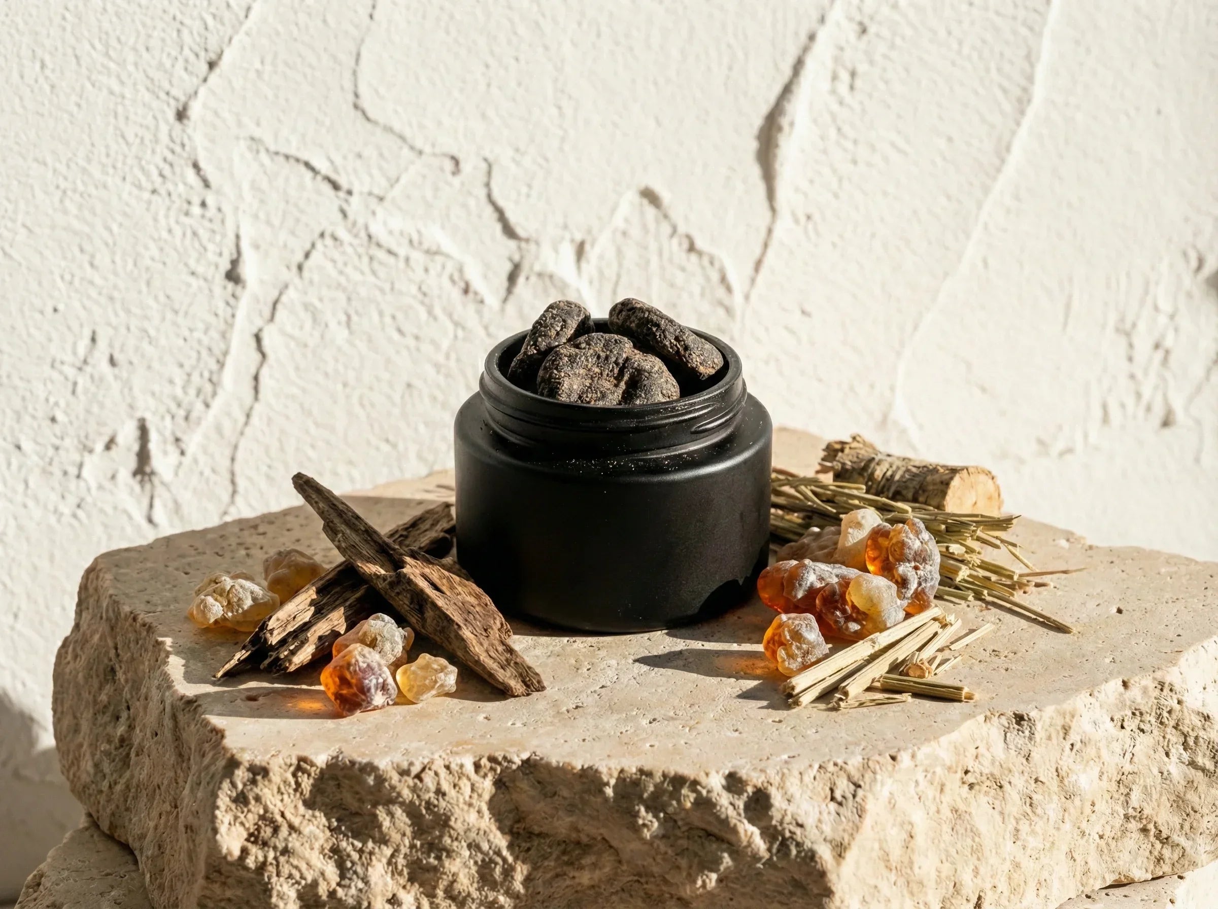 Encens à brûler Doukhoun sur charbon Oud & Musc - Purification Zen - Essences Agape 92424050