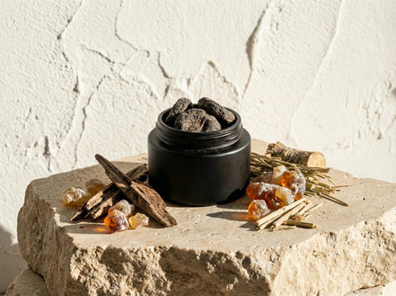 Encens à brûler Doukhoun sur charbon Oud & Musc - Purification Zen - Essences Agape 92424050