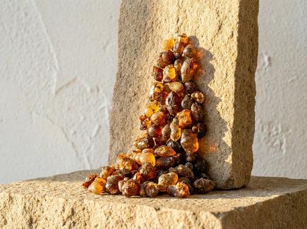 Encens brut Doukhoun Myrrh & Oud - Guérison intérieure - Essences Agape 27995375