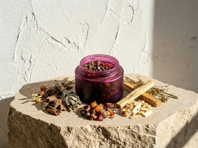 Encens brut Doukhoun Myrrh & Oud - Guérison intérieure - Essences Agape 91181858